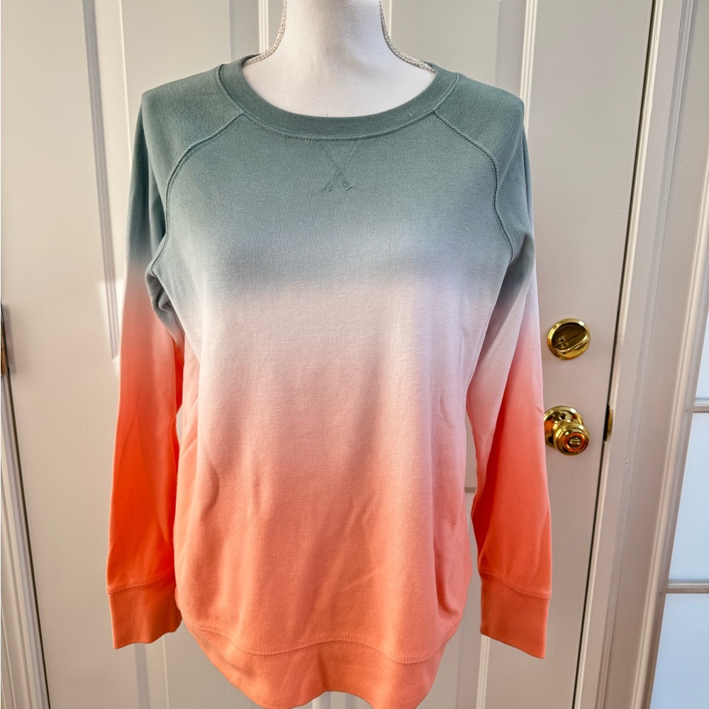 Eddie Bauer Gradient colors sweatshirt (medium)